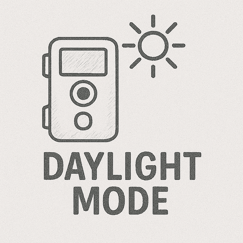 Tryb dzienny w fotopułapkach